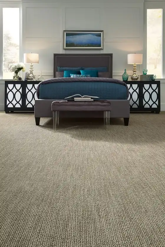 Nylon wall to wall carpet