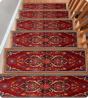 Persian Red Stair Carpets