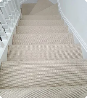Beige Stair Carpets