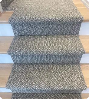 Key Grey Stair Carpets