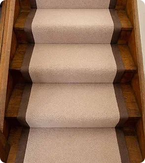 Olmec Brown Stair Carpets