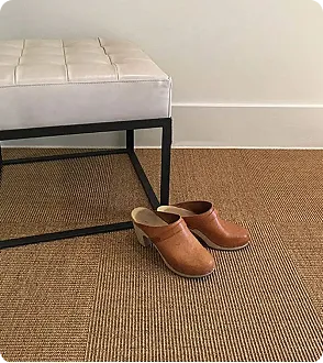 Wall-to-wall sisal carpets