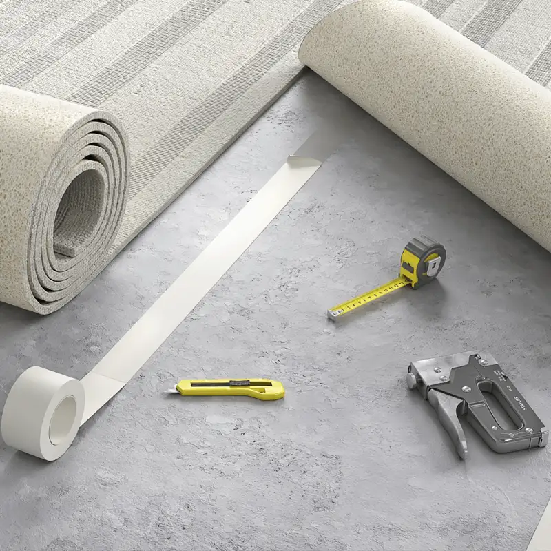 Polypropylene carpet installation services in dubai