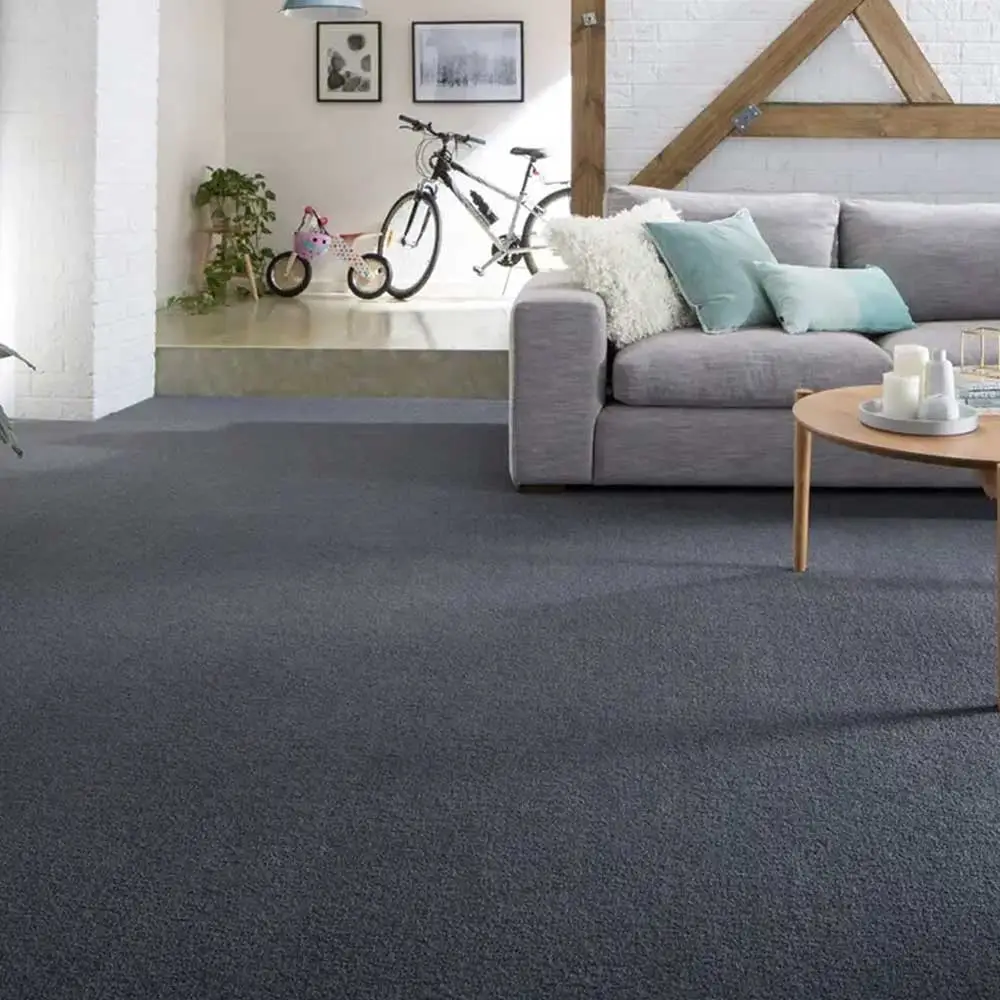 Soft carpet flooring installed in residential lounge in marina dubai