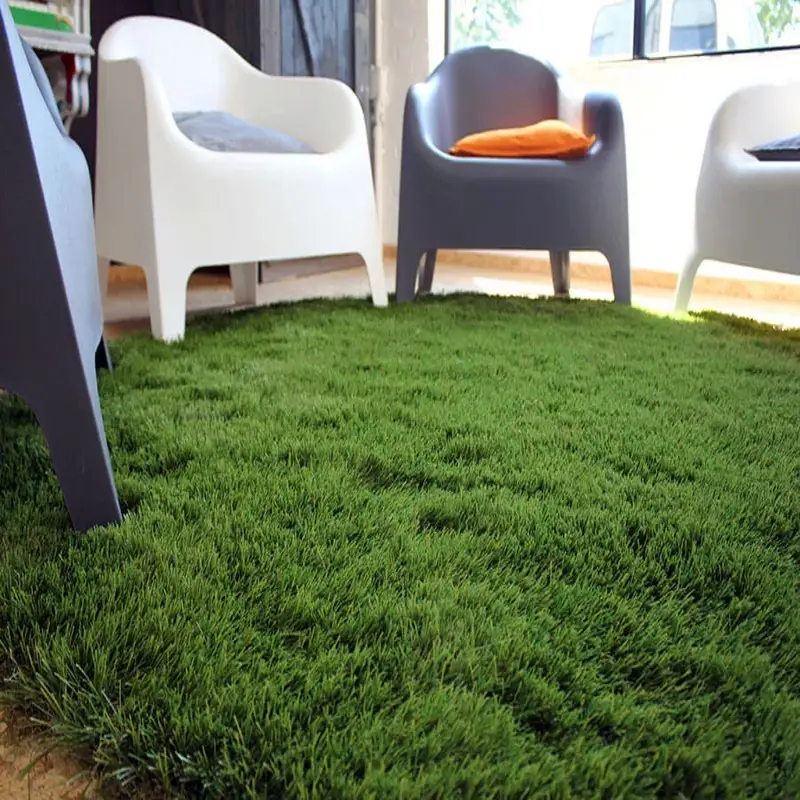 Artificial turf carpet collection with durable and natural-looking designs