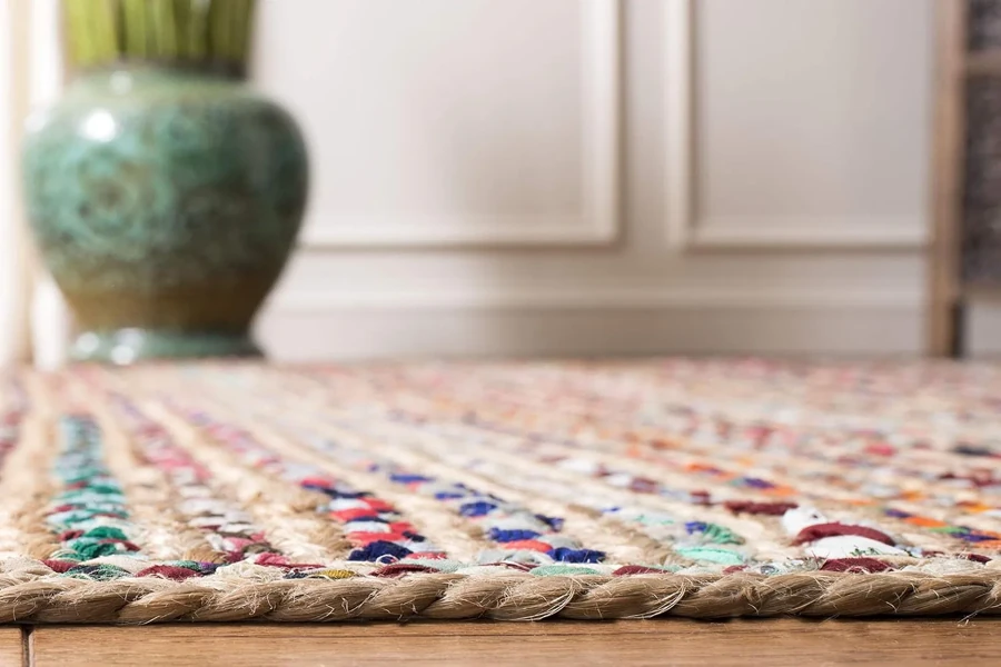 Braided Cotton Carpet in Dubai