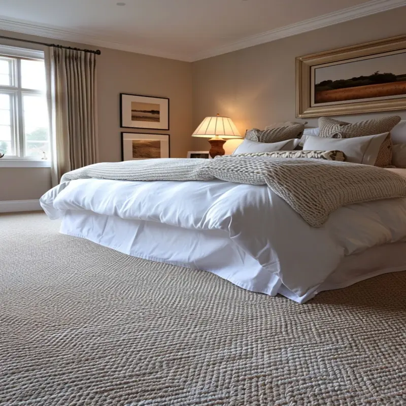 Durable jute carpet collection for residential use.