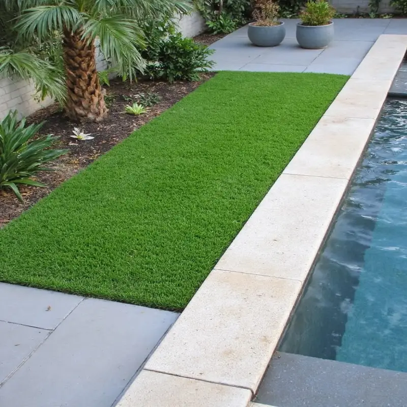 High quality artificial turf carpet with lush green appearance