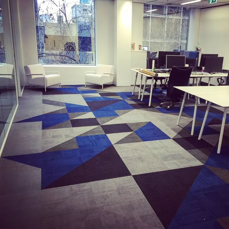 High quality office carpet with elegant woven