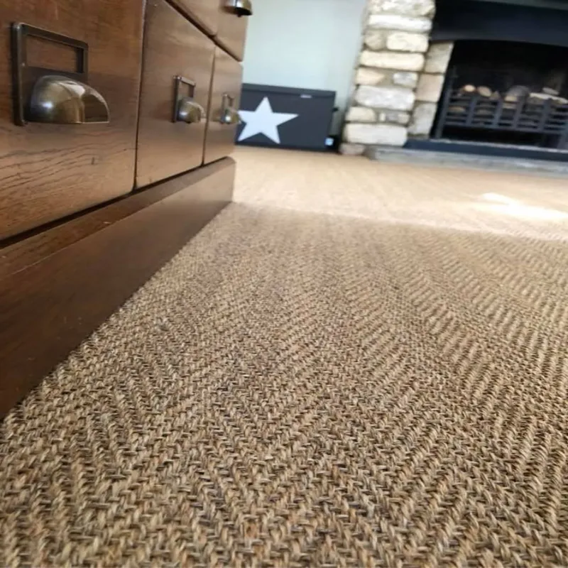 Modern jute carpet collection for contemporary interiors