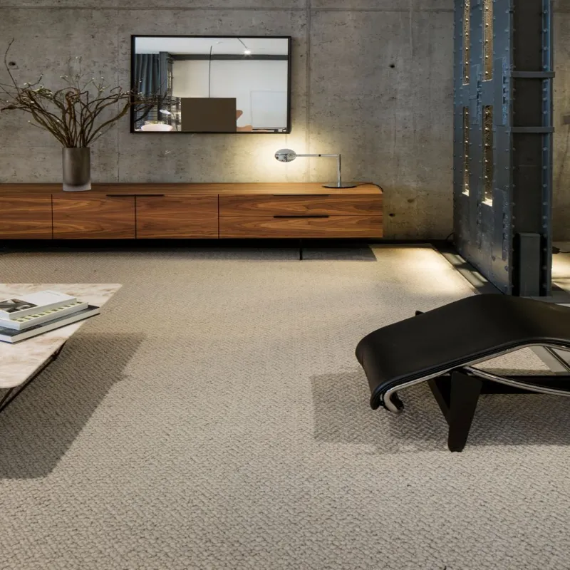 Modern jute carpets highlighting sustainable craftsmanship