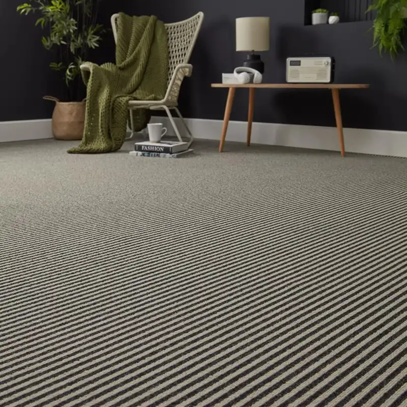 Premium home carpet with soft fibers and elegant finish