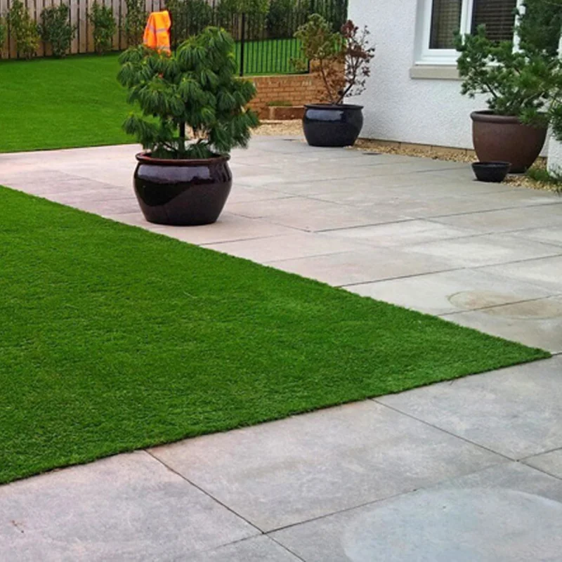 Soft and durable artificial grass flooring for versatile use