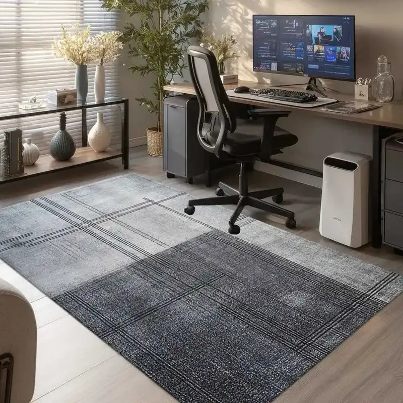Soft commercial office carpet providing underfoot comfort