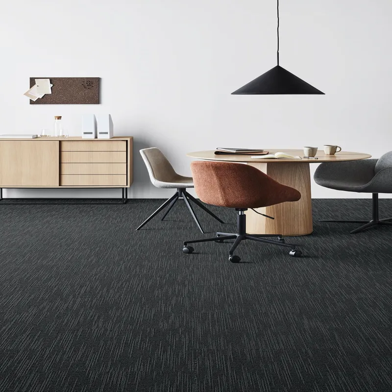 Stylish black carpets available in premium quality materials