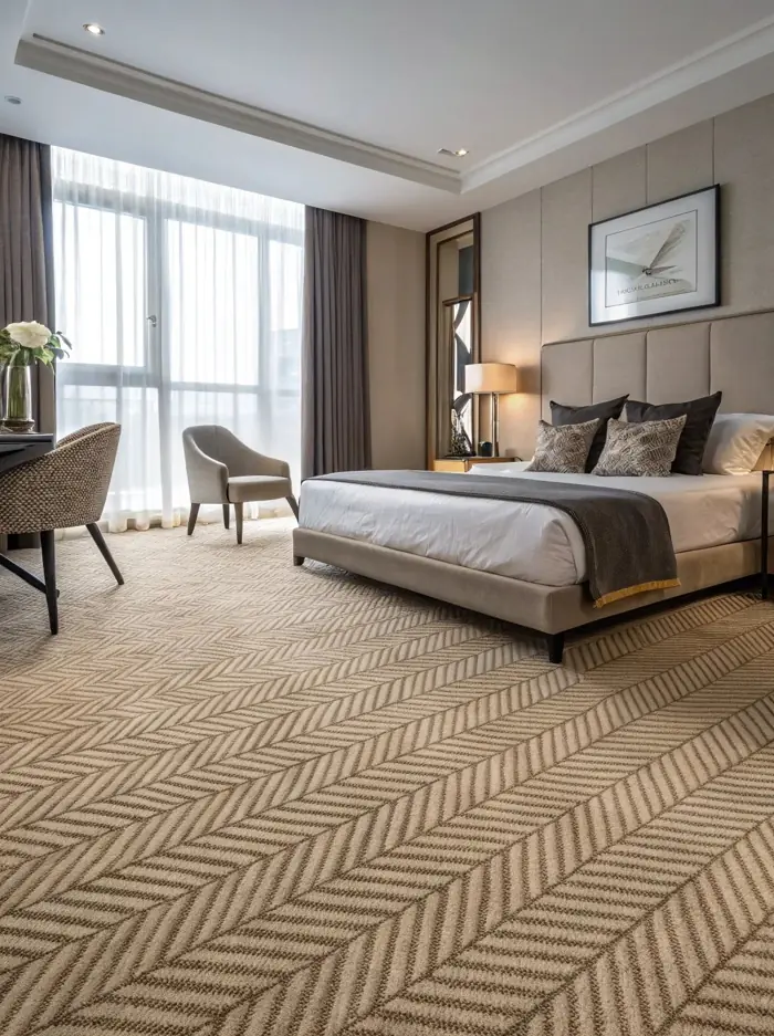 Diamond Pattern for bedroom carpet in dubai