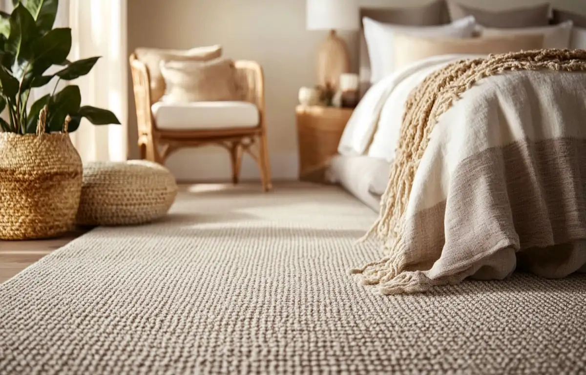 Luxury Sisal Bedroom Carpet Dubai Design