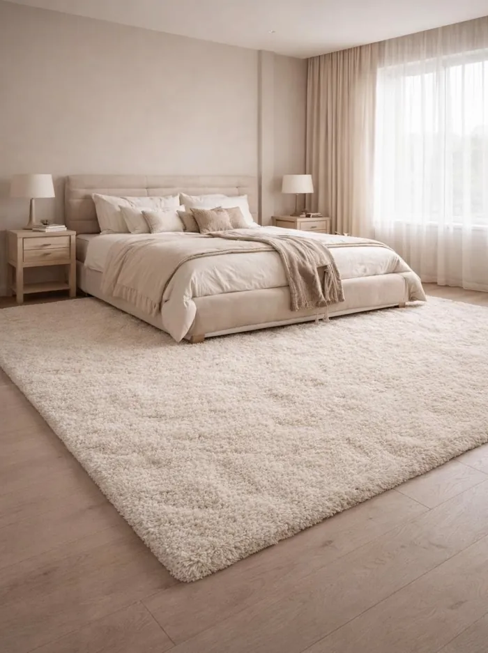 Shaggy bedroom Carpet services in dubai