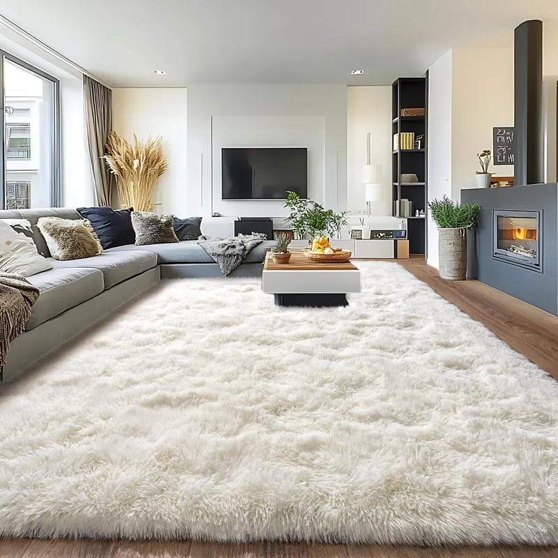 Soft Shaggy Rugs Carpet services in Dubai
